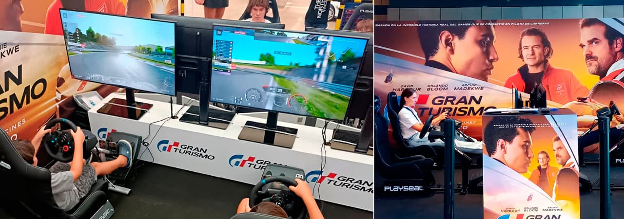 Torneo Gran Turismo España en centros comerciales para encontrar al mejor piloto de GT organizado por Sony Pictures y PlayStation